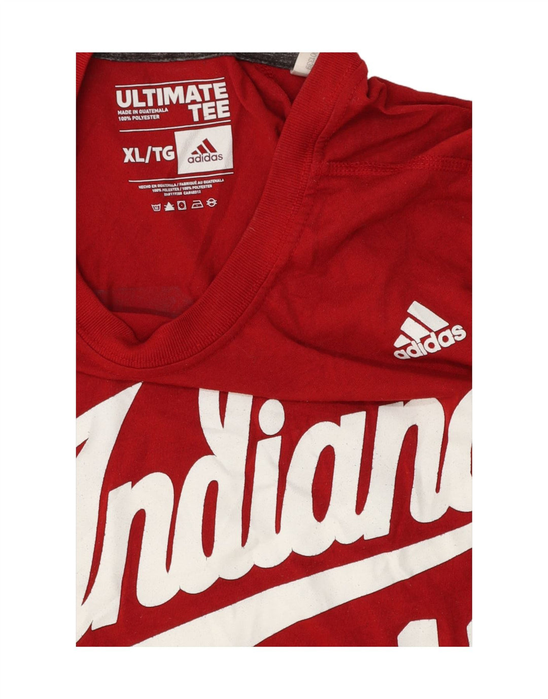 Camiseta Adidas Masculina Indiana Graphic Top XL Vermelho Poliéster