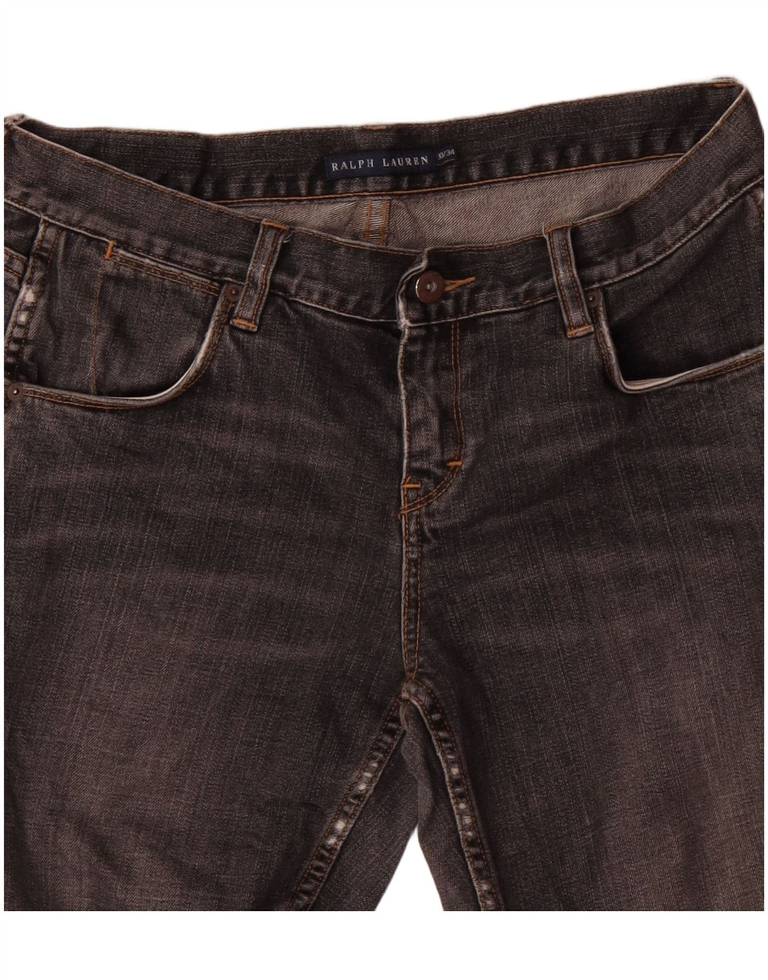 Jeans feminino Bootcut RALPH LAUREN W30 L29 cinza