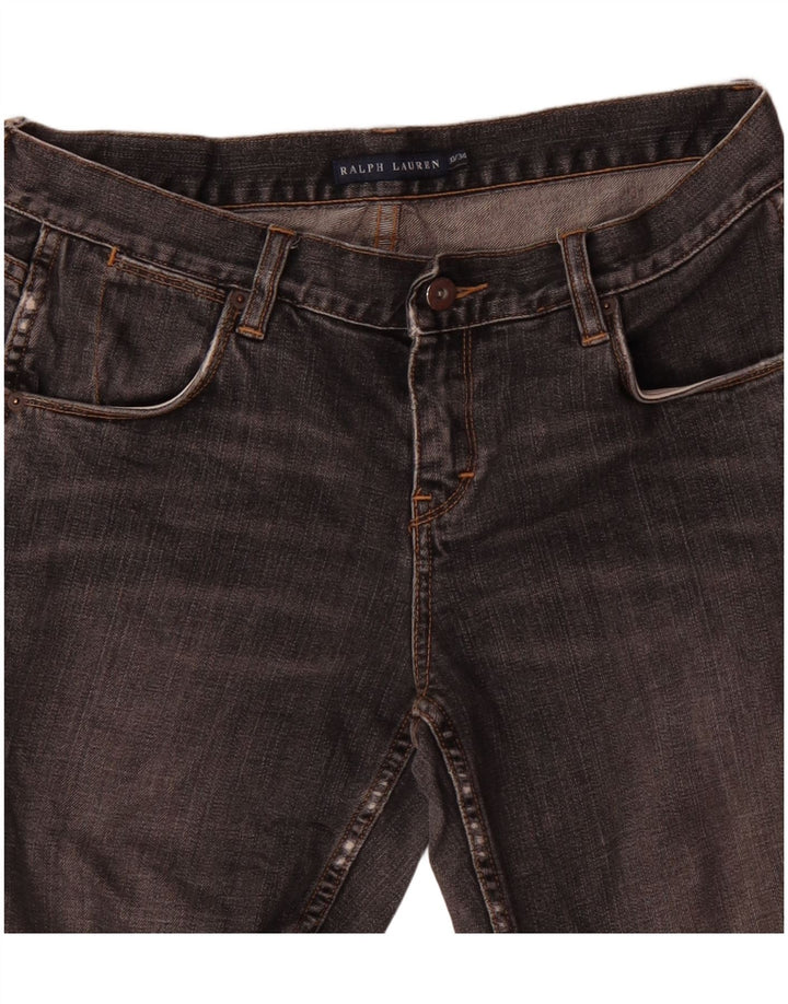 Jeans feminino Bootcut RALPH LAUREN W30 L29 cinza