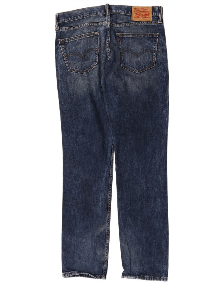 Calça Jeans Levis 511 Slim Masculina W34 L34 Azul Algodão