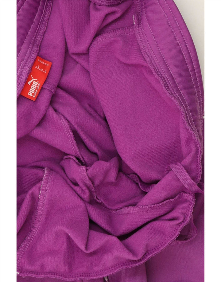 Calça de treino feminina Puma Joggers UK 12 médio roxo