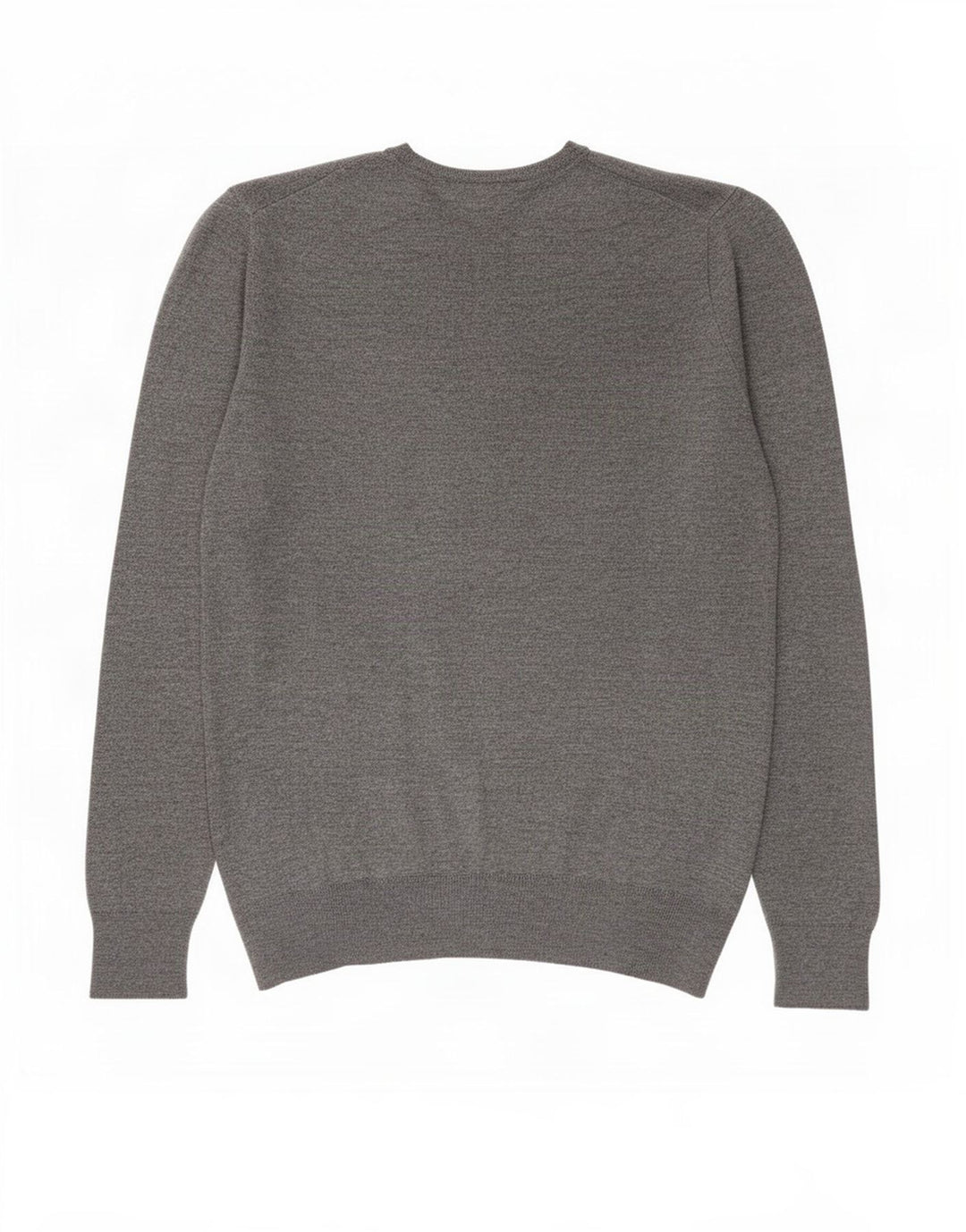 Suéter masculino Zara com decote em V XL cinza