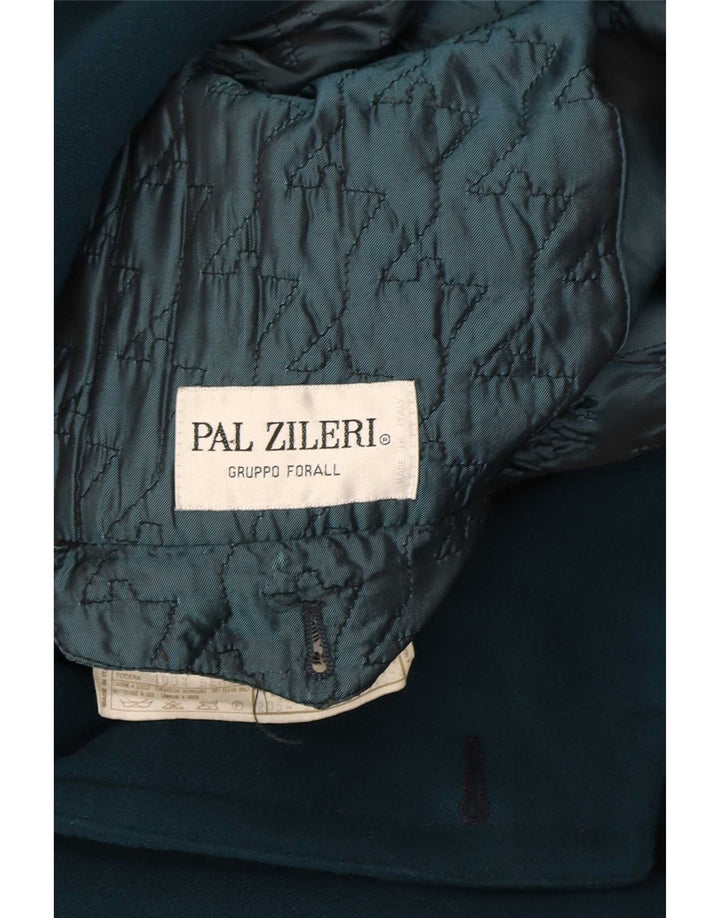 Casaco masculino com capuz Pal Zileri IT 52 XL lã azul