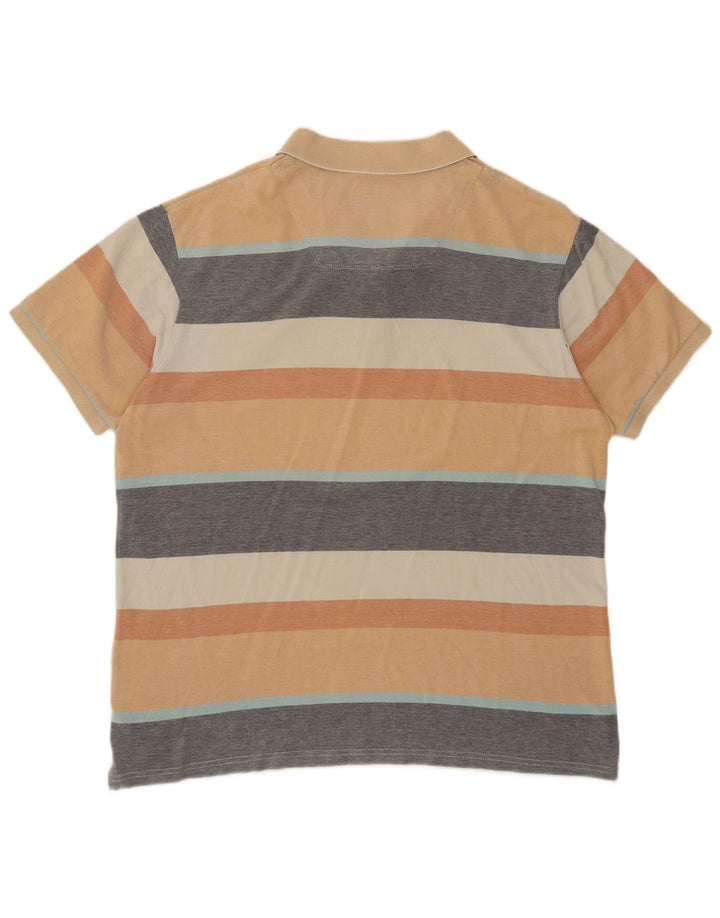 Camisa polo masculina Timberland Regular Fit XL listrada multicolorida