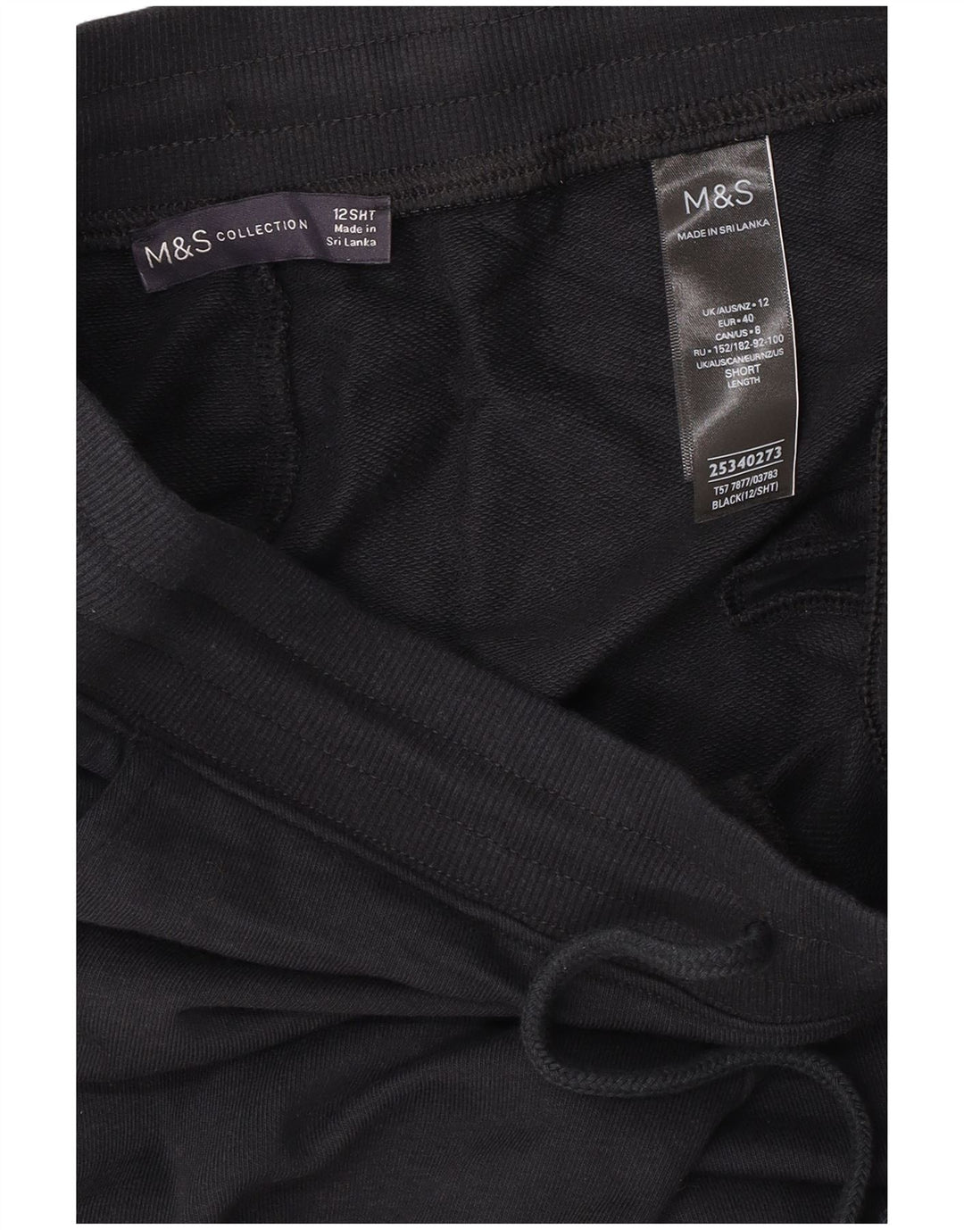 Calça de treino feminina Marks & Spencer Joggers UK 12 médio azul marinho