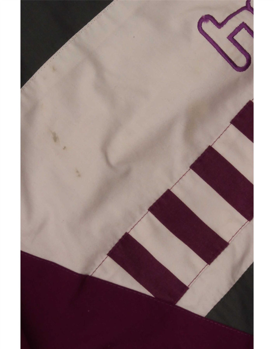 Hummel Pulôver masculino gráfico agasalho jaqueta superior 2XL bloco colorido roxo