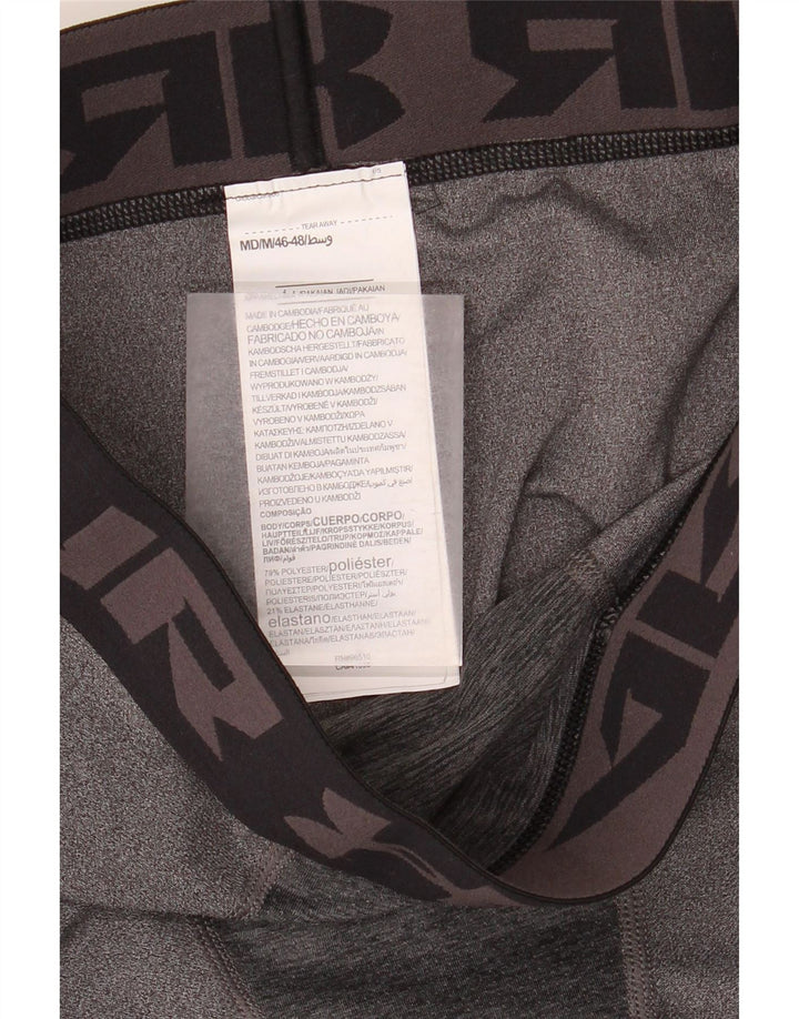 Under Armour Womens Graphic Leggings UK 12 poliéster cinza médio