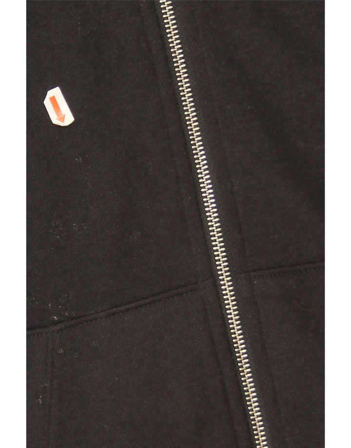 Suéter masculino com capuz e zíper Levi's preto médio