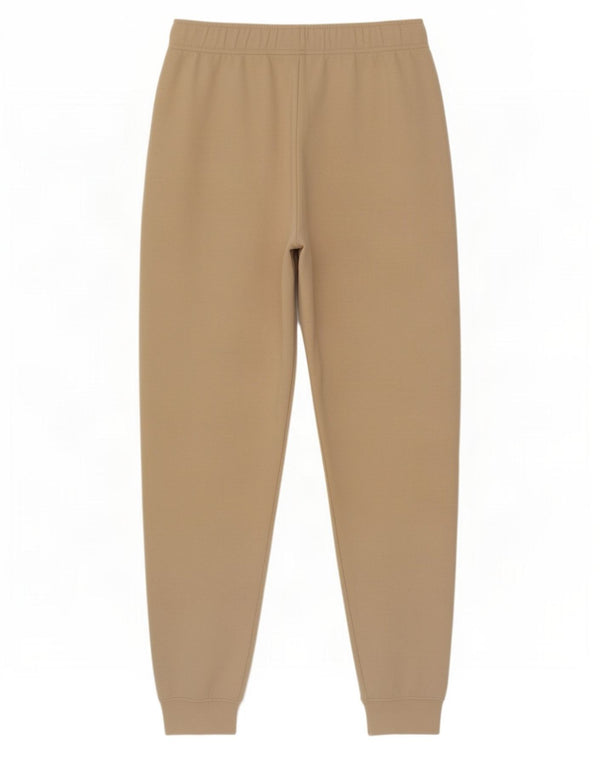 Calça de treino feminina Nike Joggers UK 8 pequeno algodão bege