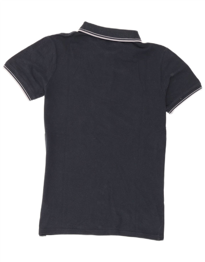 Camisa polo masculina Kappa de algodão azul marinho médio