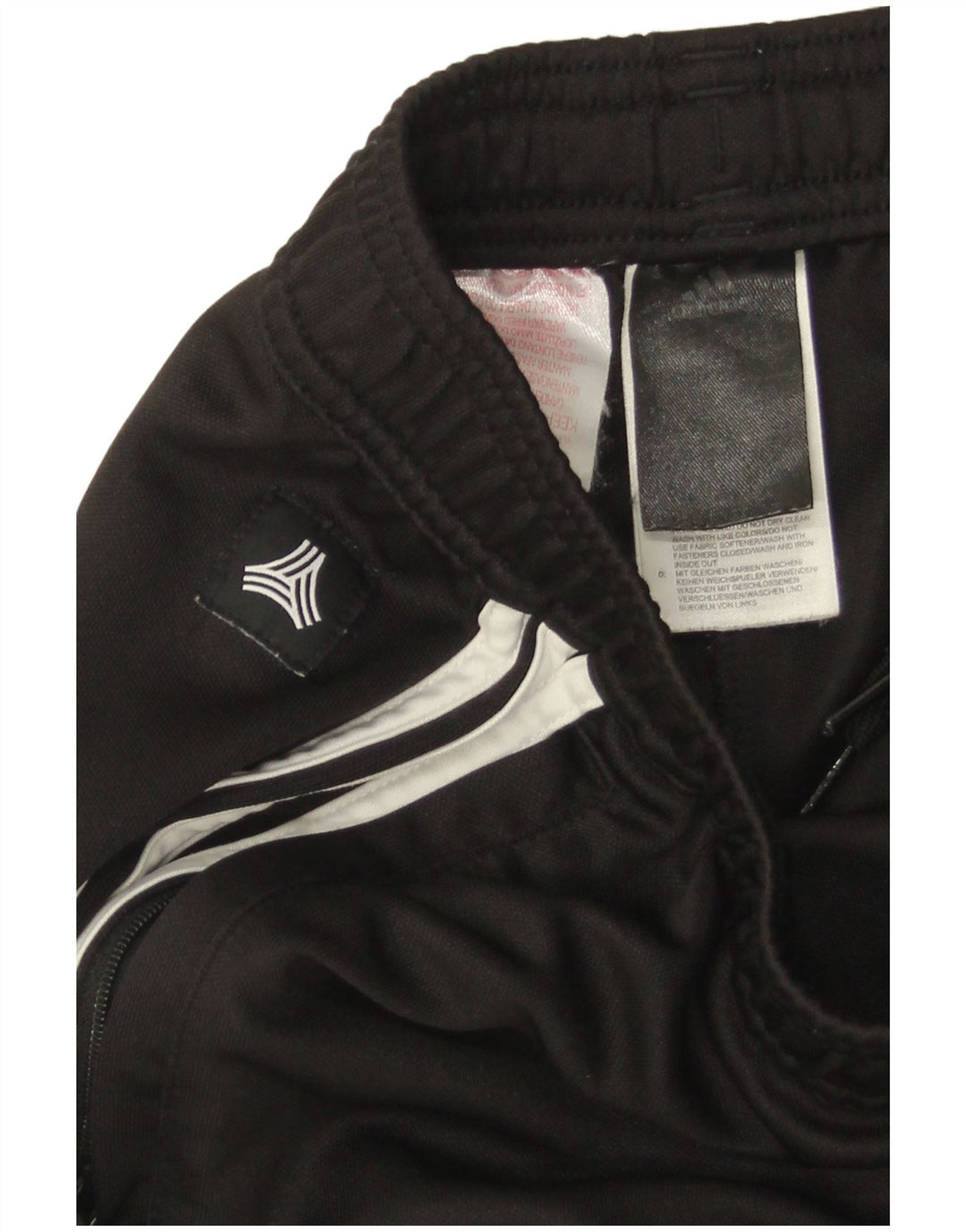 Calças de treino Adidas meninos 13-14 anos preto poliéster
