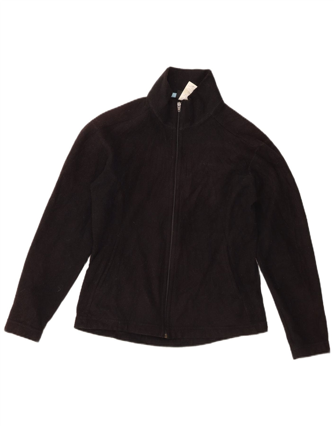 Jaqueta de lã feminina Patagonia UK 10 poliéster preto pequeno