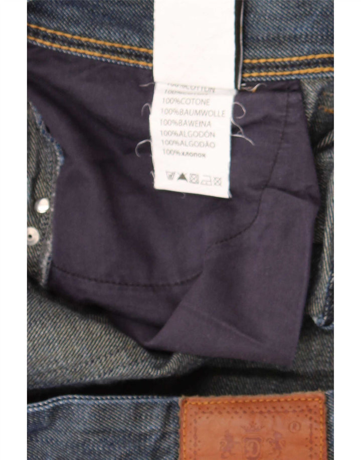 Calça jeans reta masculina Datch W38 L33 algodão azul