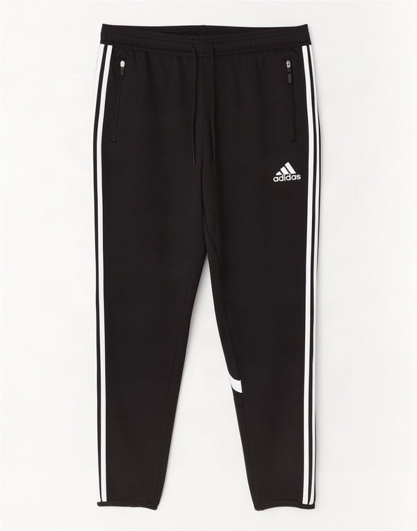 Adidas Mens Climacool Calças de treino Joggers Medium Black Colourblock
