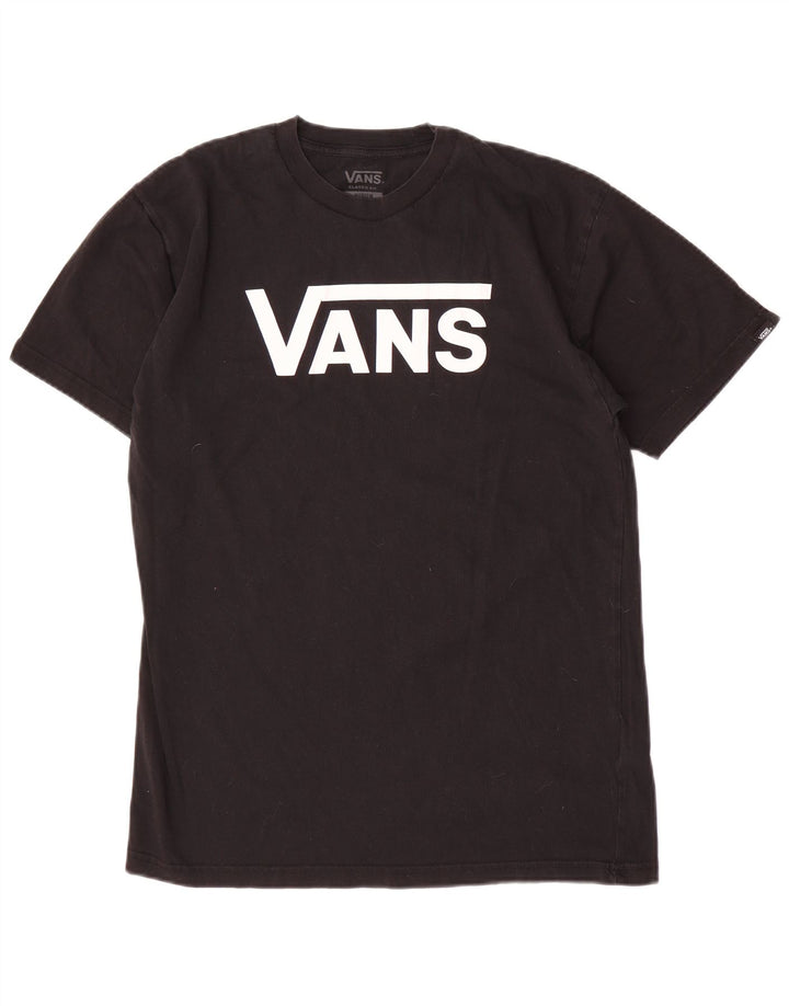 Camiseta Vans Masculina Classic Fit Graphic Top Médio Algodão Preto