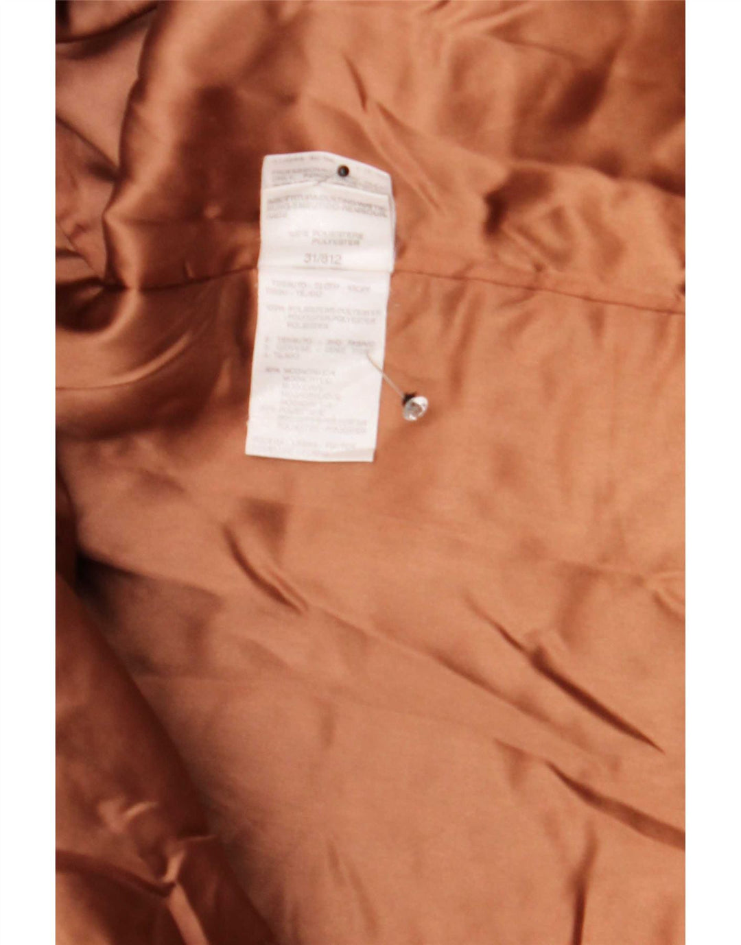 Sobretudo feminino Marella oversized com padrão abstrato Reino Unido 16 grande marrom