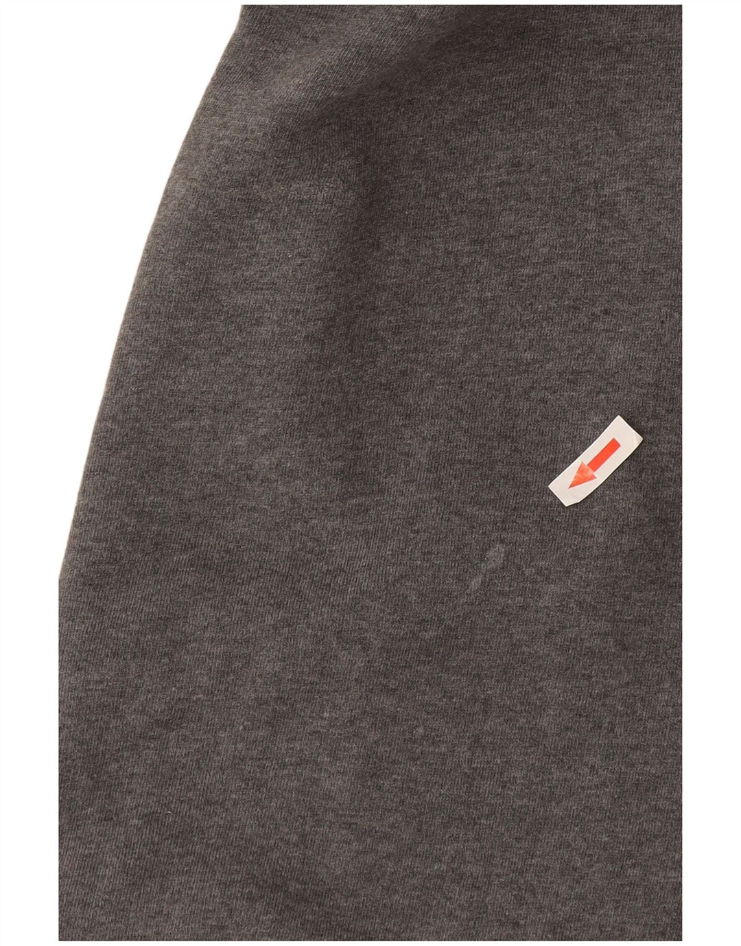 Calça de treino masculina Nike Joggers cinza médio algodão manchado
