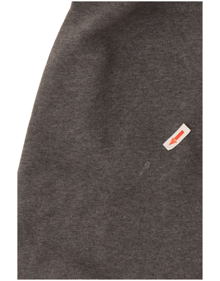 Calça de treino masculina Nike Joggers cinza médio algodão manchado