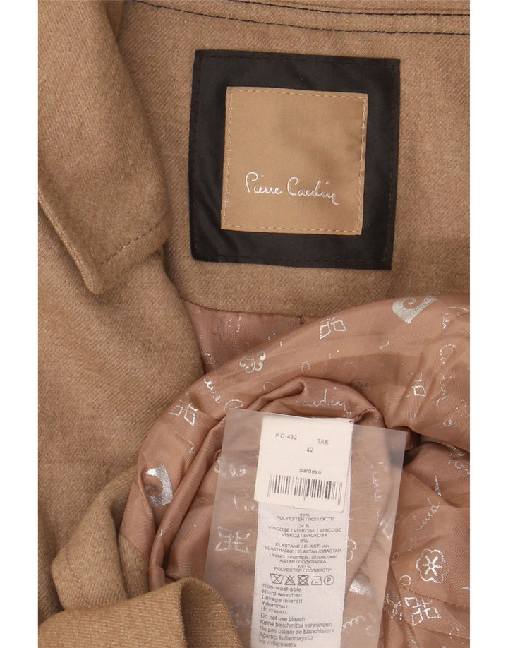 Trench Coat feminino Pierre Cardin IT 42 poliéster bege médio