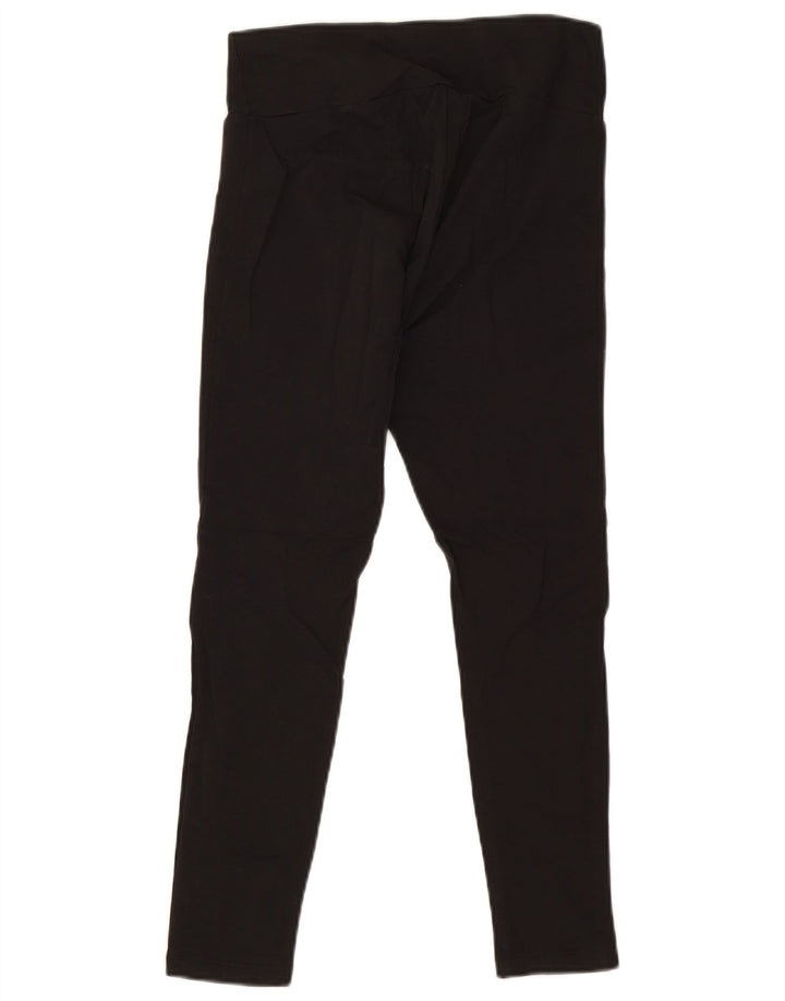 Leggings Puma Feminino UK 10 Pequeno Algodão Preto