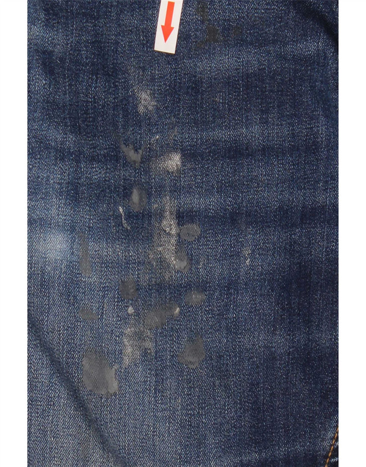 Jack & Jones Masculino Jake Bootcut Jeans W34 L30 Azul Marinho Algodão