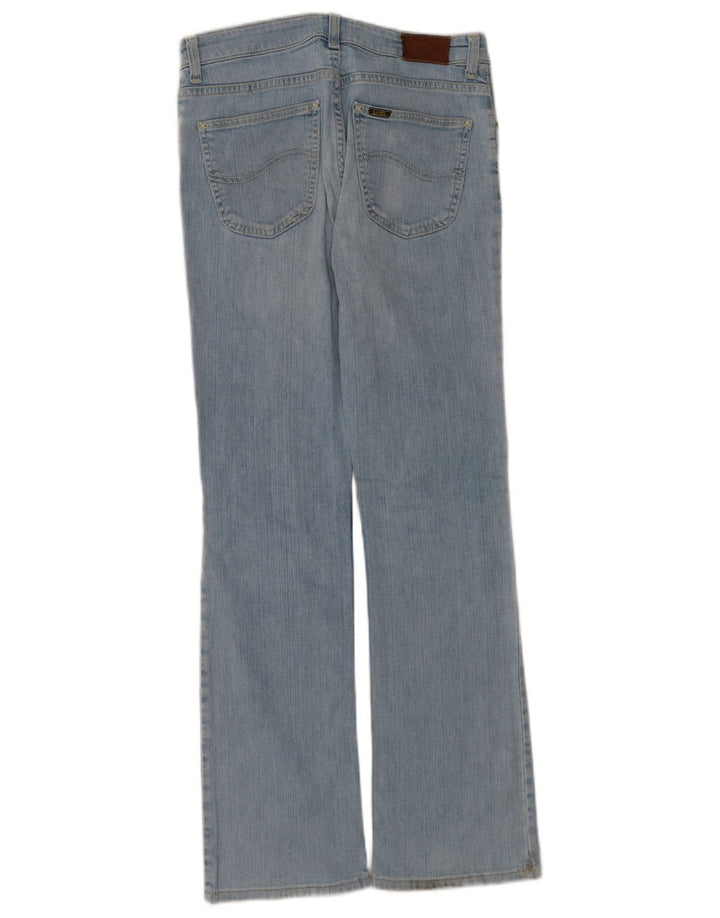 Lee Womens Cameron Straight Jeans W32 L33 Azul Algodão