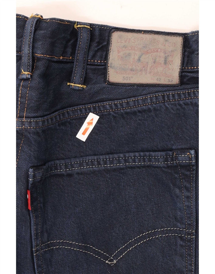 Jeans Levi's 501 Straight Masculino W42 L32 Azul Marinho