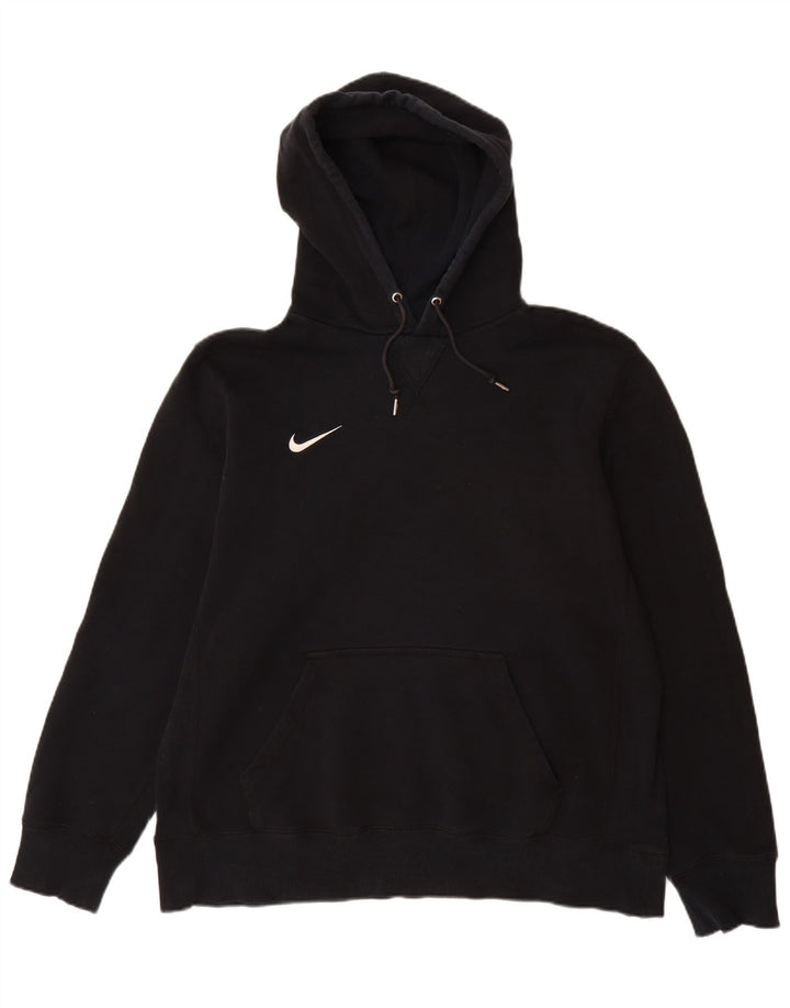 NIKE Mens Hoodie Jumper XL Algodão Preto