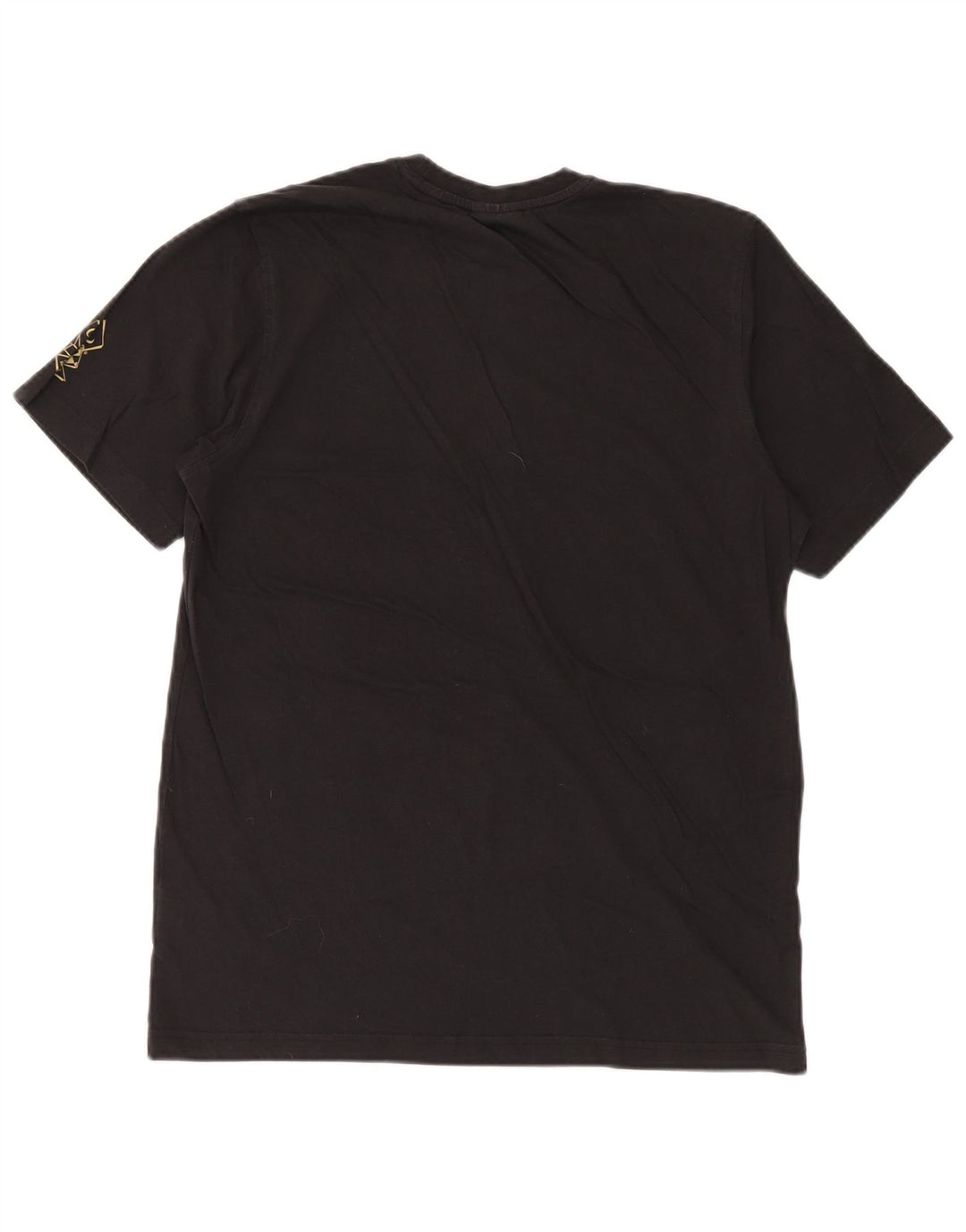 Adidas Mens Graphic T-Shirt Top Médio Algodão Preto