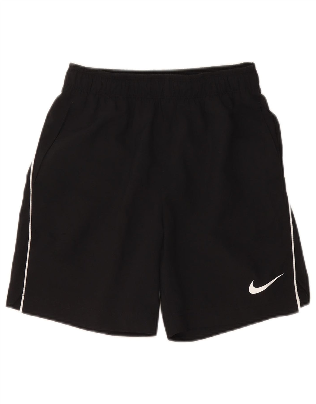 Shorts esportivos NIKE Boys Dri Fit 10-11 anos médio preto poliéster
