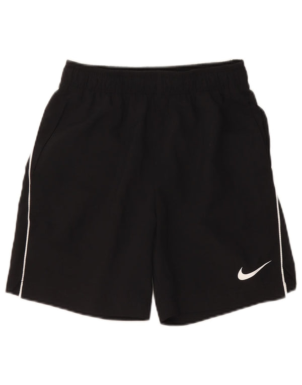 Shorts esportivos NIKE Boys Dri Fit 10-11 anos médio preto poliéster