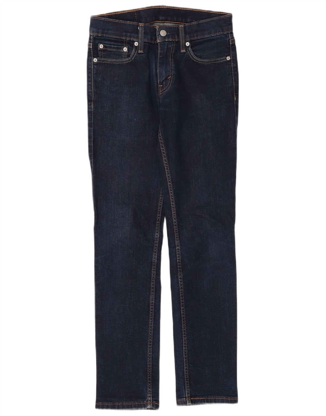 Calça jeans feminina Levi's 511 Slim W28 L32 azul marinho algodão