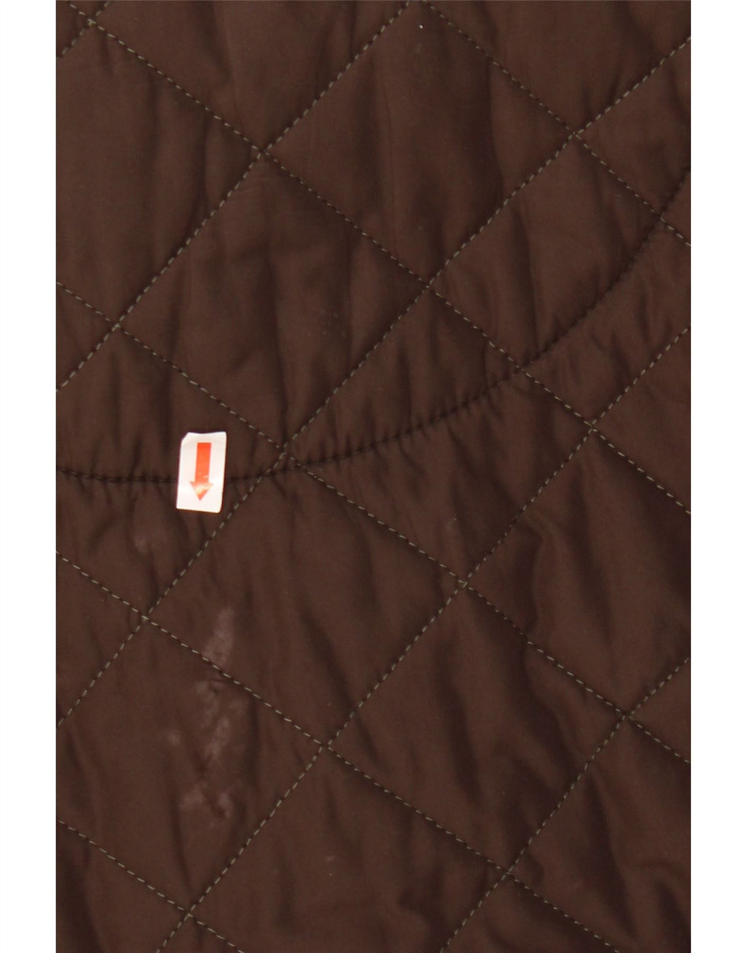 Jaqueta acolchoada masculina BARBOUR UK 40 grande poliéster marrom