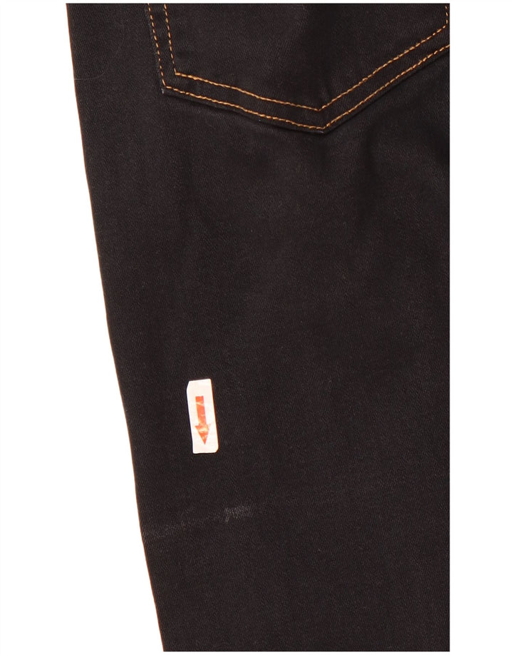 Calça jeans masculina Levi's 502 Tapered W34 L34 preta