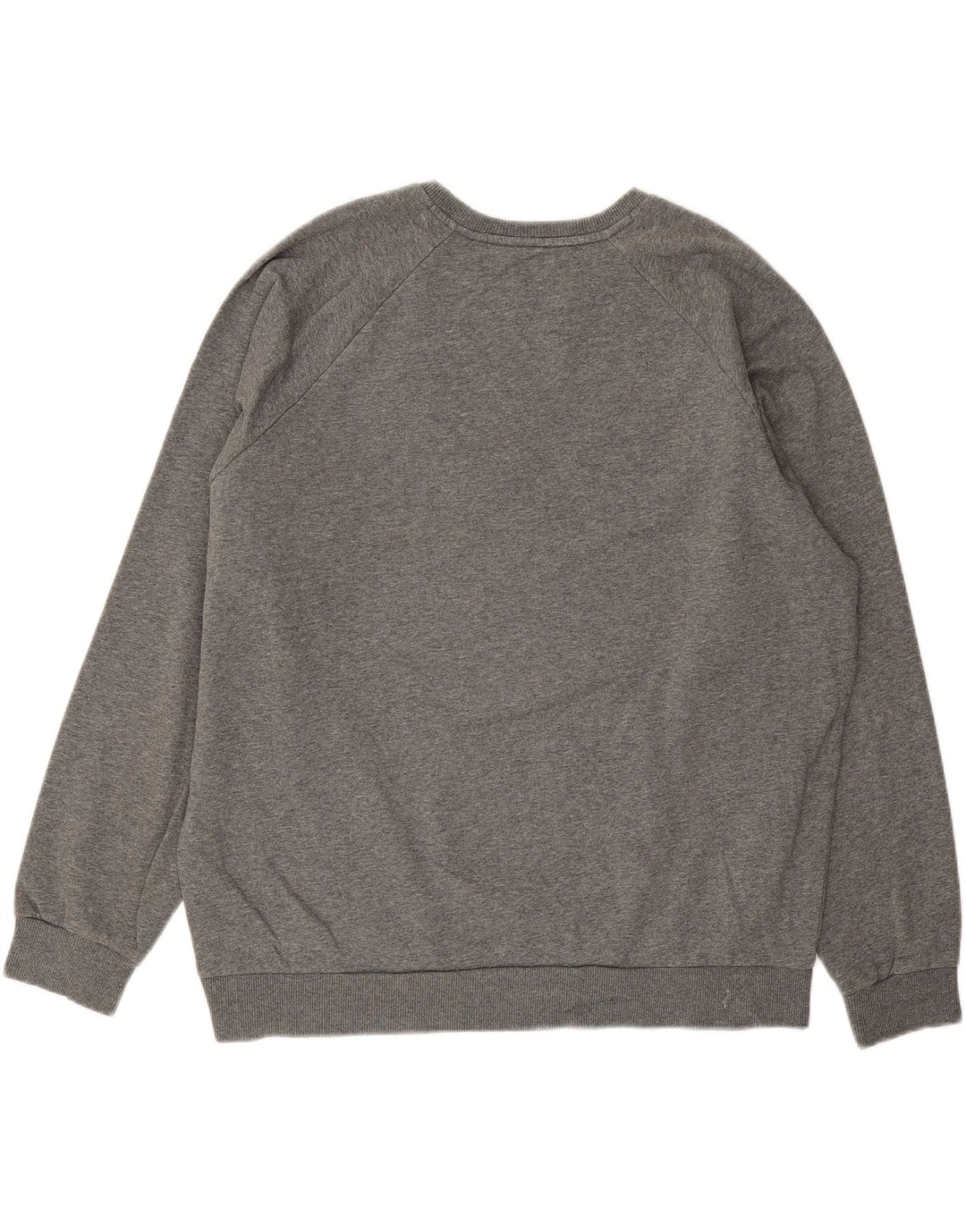 UNDER ARMOUR Masculino solto ajuste moletom jumper grande algodão cinza
