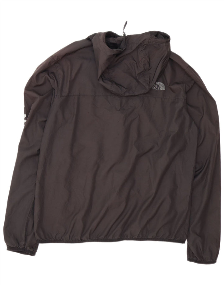 Jaqueta de chuva masculina The North Face Graphic com capuz Reino Unido 38 poliéster preto médio