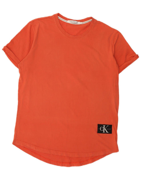 Camiseta masculina Calvin Klein Jeans Top XL laranja