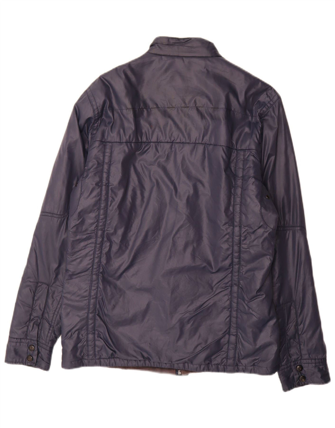 Jaqueta acolchoada masculina G-Star UK 40 grande poliamida azul marinho