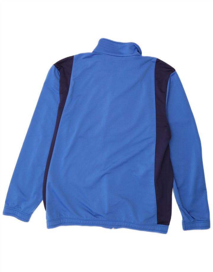 PUMA Mens Tracksuit Top Jacket Médio Azul Colourblock Poliéster