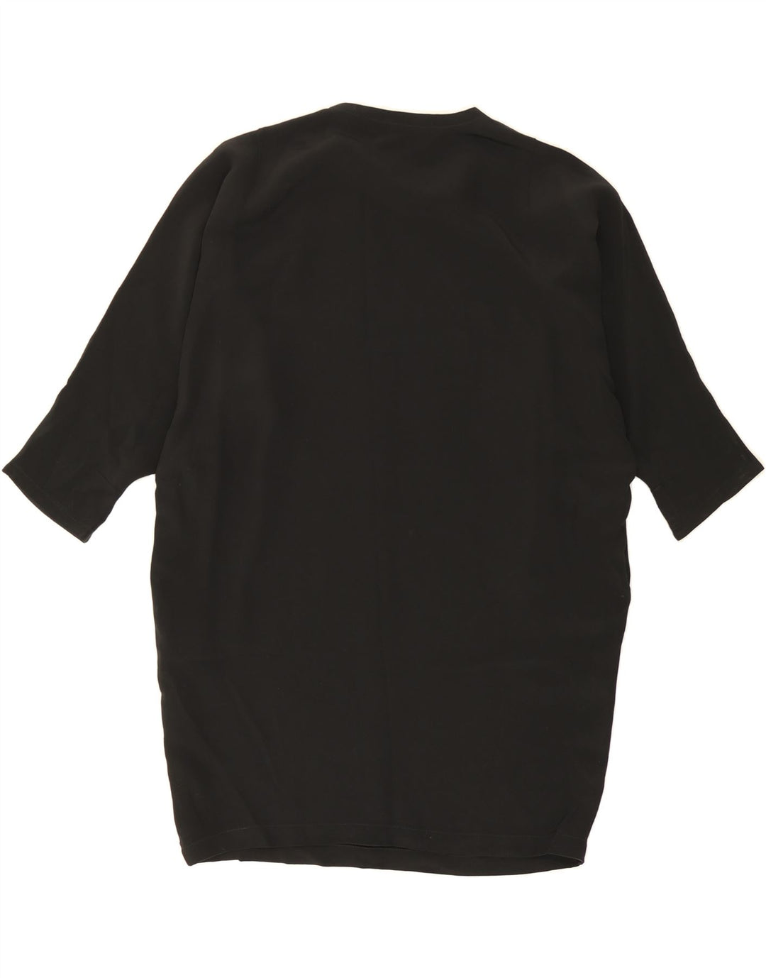 GIANLUCCA CAPANNOLO Womens Batwing Shift Dress EU 40 Medium Black Silk Vintage Gianlucca Capannolo and Second-Hand Gianlucca Capannolo from Messina Hembry 