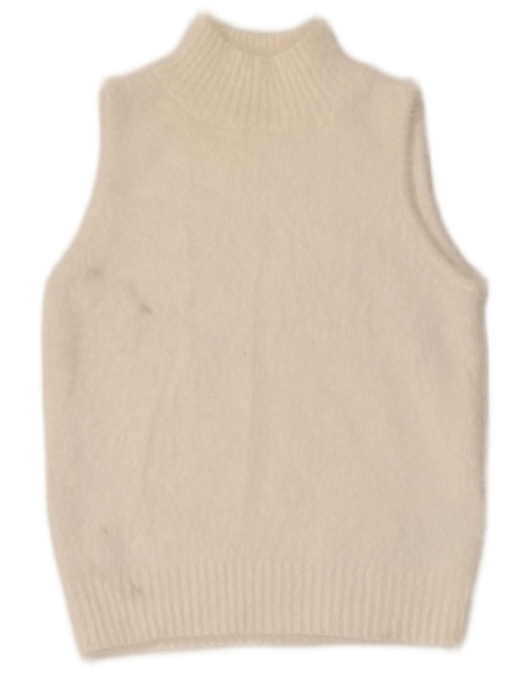 Guess Womens Vest Tank Top UK 12 Médio Branco Poliamida