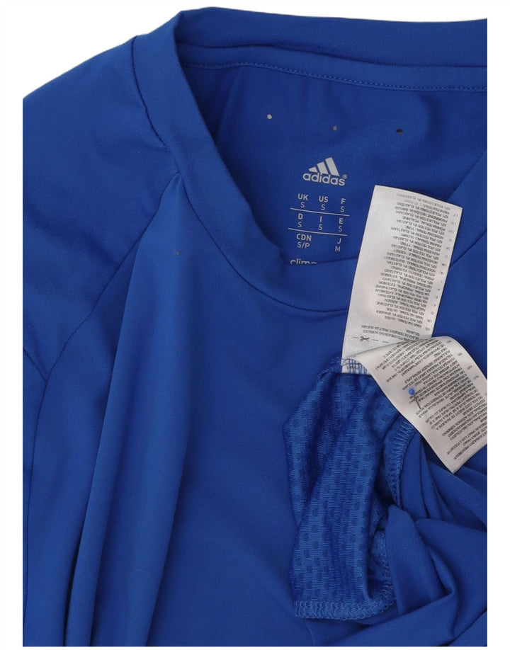 Camiseta masculina Nike Climacool Top pequeno azul poliéster