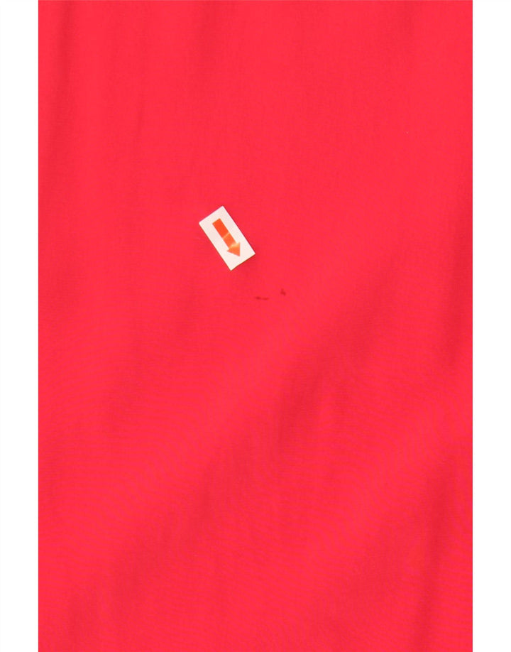 Liu Jo vestido feminino frente única IT 42 seda vermelha média