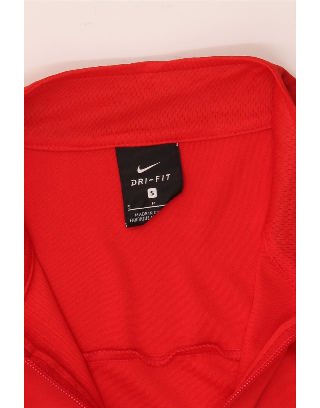 NIKE Mens Tracksuit Top Jacket Small Red Polyester Vintage Nike and Second-Hand Nike from Messina Hembry 