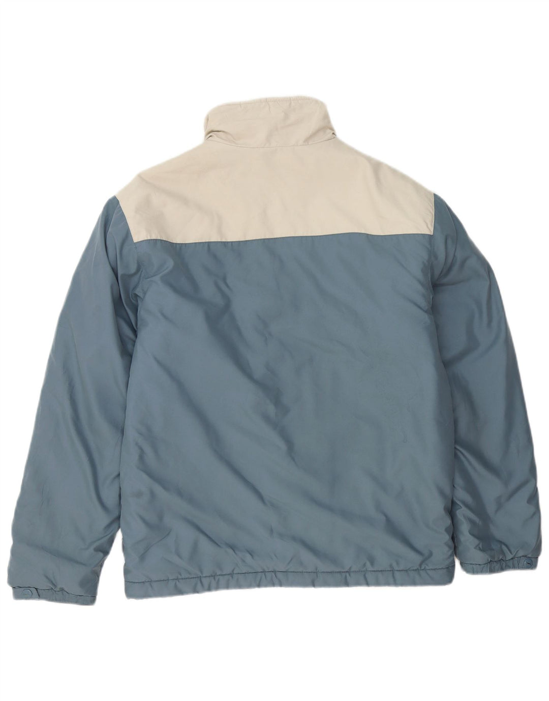 Jaqueta acolchoada masculina Puma UK 38 bloco colorido azul médio