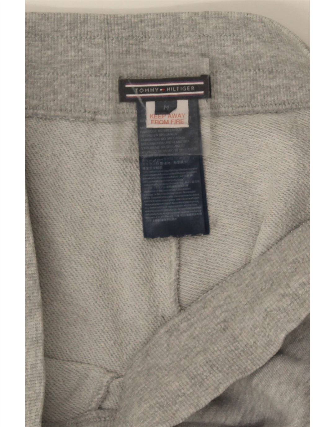 Tommy Hilfiger Mens Calças de treino Joggers Medium Grey Colourblock
