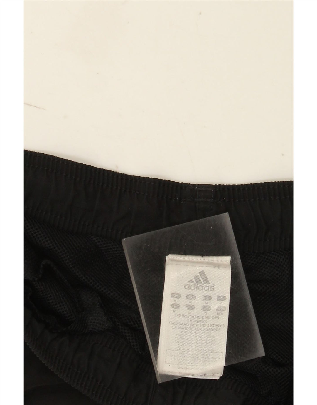 Shorts esportivos masculinos Adidas médio preto poliéster