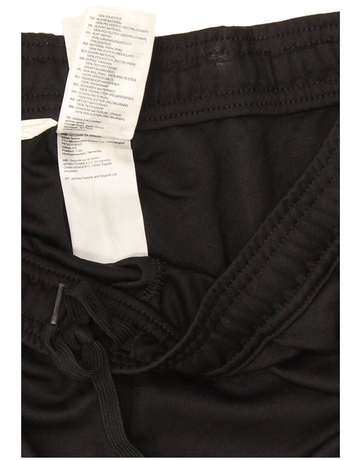 Adidas Mens Aeroready Calças de treino UK 14 Médio Preto Poliéster