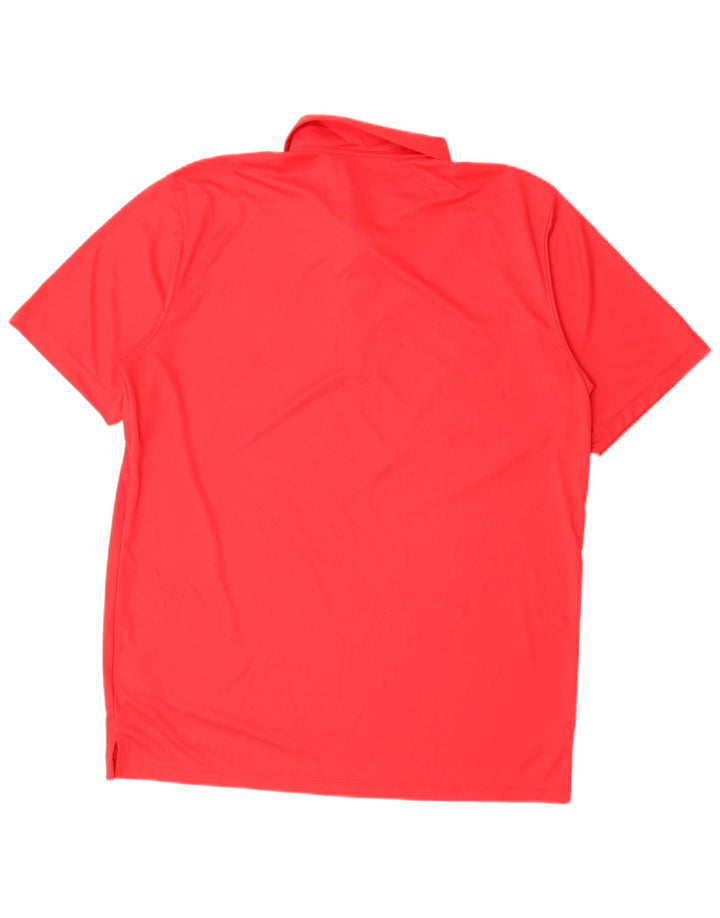 Camisa polo masculina PUMA XL poliéster vermelho