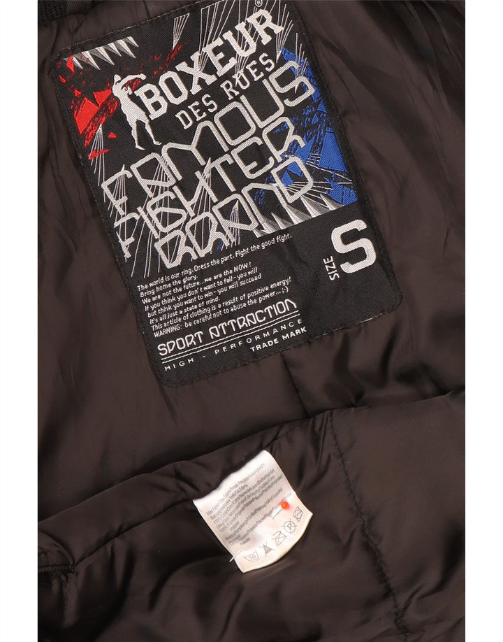 Jaqueta utilitária masculina Boxeur Des Rues UK 36 poliéster preto pequeno